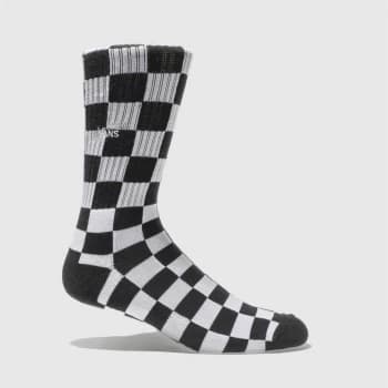 Image of Vans Black & White Checkerboard Ii Crew 1pk