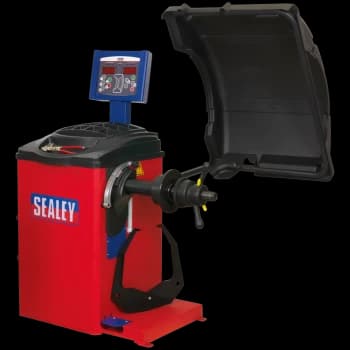 Image of Sealey WB10 Semi Automatic Wheel Balancer
