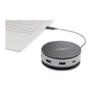 Image of StarTech.com USB-C Multiport Adapter - 10Gbps Mini Dock 4K 60Hz HDMI/DisplayPort/1080p VGA