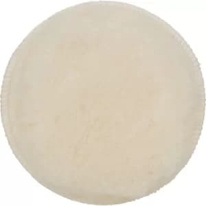 Image of Bosch Hook and Loop Lambswool Polishing Bonnet 160mm Pack of 2