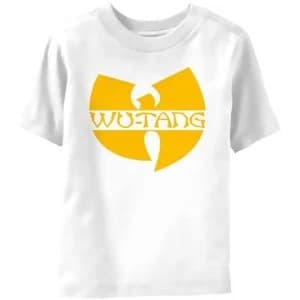 Image of Wu-Tang Clan - Logo Kids 6 - 12 Months T-Shirt - White