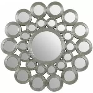 Image of Maris Silver Wall Mirror - Premier Housewares