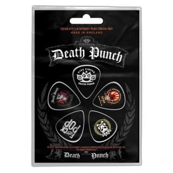 Image of Five Finger Death Punch - Logos Plectrum Pack