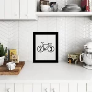 Image of SEF-013 Multicolor Decorative Framed Plexiglass Painting