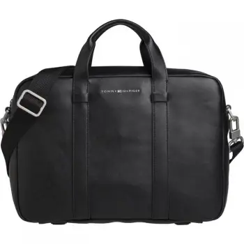 Image of Tommy Hilfiger Th City Computer Bag - Black