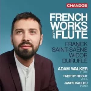 Image of Franck/Saint-Saens/Widor/Durufle French Works for Flute by Cesar Franck CD Album
