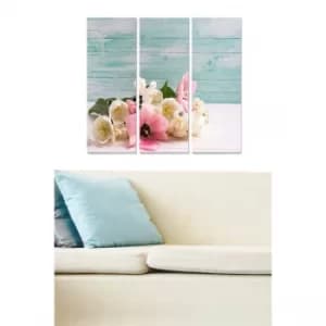 Image of MDF1025149 Multicolor Decorative MDF Painting (3 Pieces)