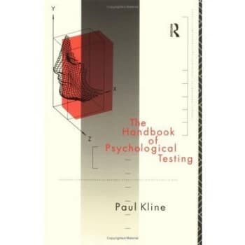 Image of Handbk Psychological Testng by Kline P Book