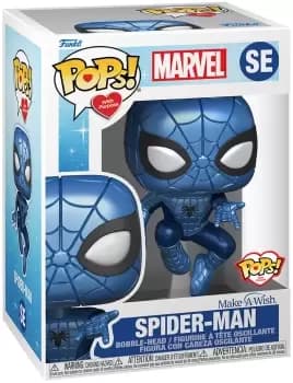 Image of Spider-Man Spider-Man (Metallic) Vinyl Figure Funko Pop! multicolor