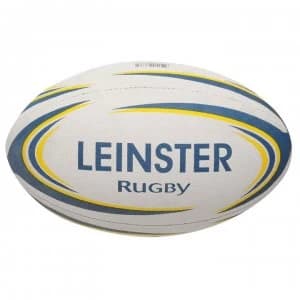Image of Official Rugby Ball - White/Blue