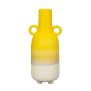 Image of Sass & Belle Mojave Glaze Yellow Large Vase