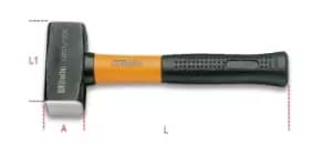 Image of Beta Tools 1380T Mason's Club Hammer Fibreglass Shaft 1250g 013800312