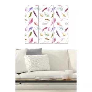 Image of MDF289674824 Multicolor Decorative MDF Painting (3 Pieces)