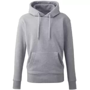 Image of Anthem Unisex Adult Organic Hoodie (M) (Grey Marl)