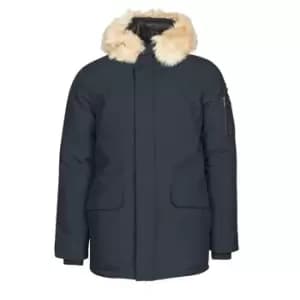 Image of Schott NELSON20 mens Parka in Blue - Sizes XXL,S,M,L,XL