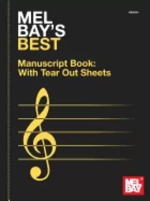 Image of mel bays best manuscript book 12 stave