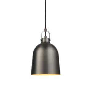 Image of Lazenby Dome Ceiling Pendant Aged Pewter