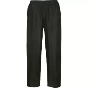 Image of Portwest Classic Rain Trousers Black 5XL