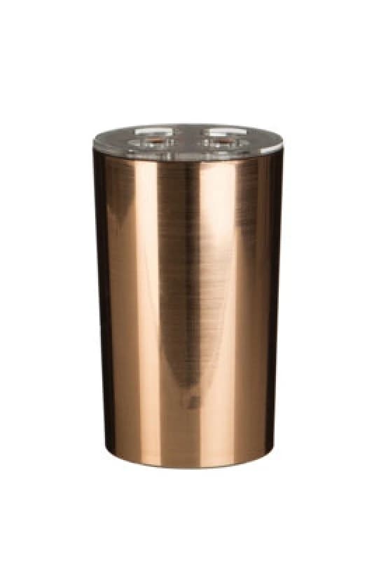 Image of Premier Housewares Shine Toothbrush Holder, Glamorous Style Gold