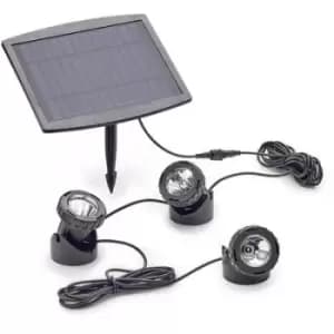 Image of Pontec 77939 Pond lighting 3 Piece set LED (monochrome) 0.5 W Black
