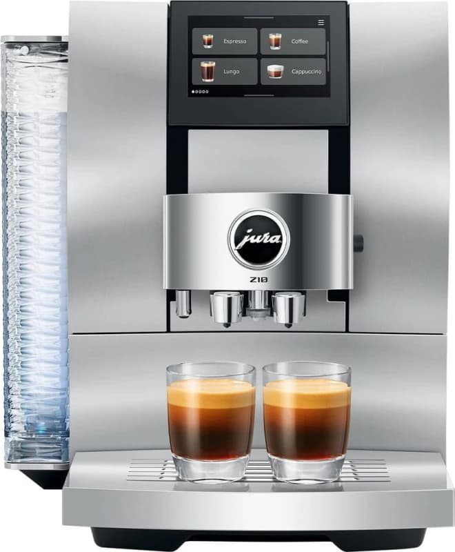 Image of Jura Z10 15613 WiFi Connected Bean to Cup Coffee Machine - Aluminium / White, Aluminium