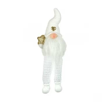 Image of White Gonk With Stretchy Legs