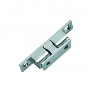 Image of Wickes Double Ball Catch - Chrome 51mm Pack of 2