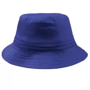 Image of Atlantis Cotton Bucket Hat (One Size) (Royal Blue)