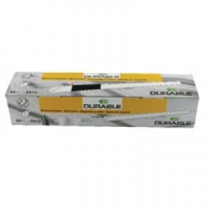 Image of Durable A4 Black 6mm Spine Bars Pack of 100 290101