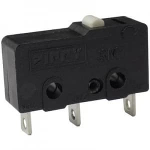 Image of Zippy Microswitch SM1 N6S 00A0 Z 250 V AC 6 A 1 x OnOn momentary