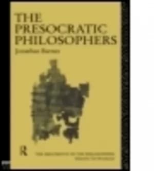 Image of The Presocratic philosophers by Jonathan Barnes
