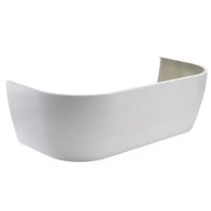 Image of Cooke Lewis Helena White Bath front panel W1700mm