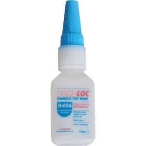 Image of Bondloc B406 Low Viscosity Cyanoacrylate Adhesive 20g