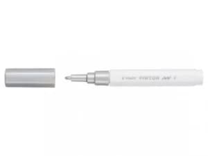 Image of Pilot Pintor Fine Bullet Tip Paint Marker 2.9mm Silver Single Pen 4902
