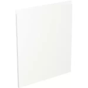 Image of Kitchen Kit Flatpack J-Pull Appliance Door Super Gloss 715x596mm in White Mdf