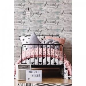 Image of Fresco Unicorn Dreamland Wallpaper