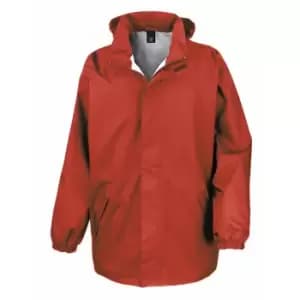 Image of Result Mens Core Midweight Waterproof Windproof Jacket (M) (Red)