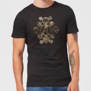 Image of Marvel Avengers Infinity War Icon T-Shirt - Black - M