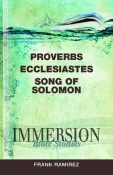 Image of Proverbs Ecclesiastes Song of Solomon by Frank Ramirez Book