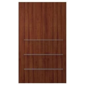 Image of Cooke Lewis Walnut effect Back panel shelves H850mm W500mm