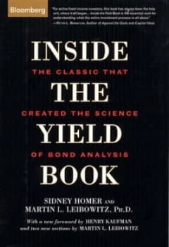 Image of Inside the Yield Book by Sidney Homer Hardback
