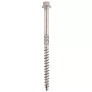 Image of Timco Stainless Steel Timber & Landscaping Hex Head Screws - 6.7 x 75mm ( 25 Pack )