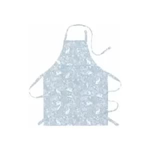 Image of William Morris - Forest Life Blue Cotton Apron