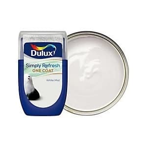 Image of Dulux Simply Refresh One Coat White Mist Matt Emulsion Paint 30ml