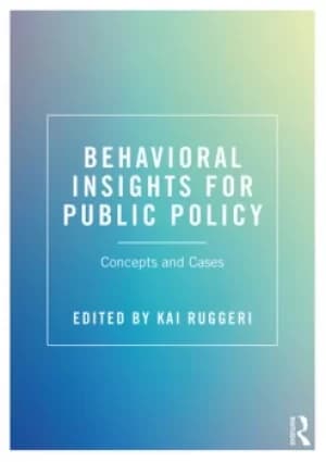 Image of Behavioral Insights for Public PolicyConcepts and Cases