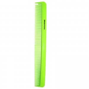 Image of Denman Precision Large Cutting Comb - Lime Green