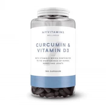 Image of Curcumin & Vitamin D3 Capsules - 60Capsules