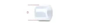 Image of Beta Tools 1390BA/R Spare Face for Spark-Proof 52mm Soft Face Hammer 013900885