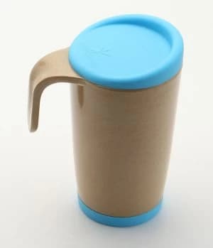 Image of OLPRO Husk Cafe Mug - Blue