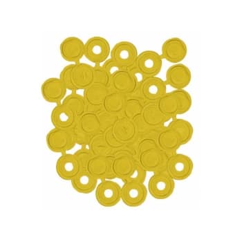 Image of Number Plate Plastic Caps - Yellow - PWN1060 - Wot-nots